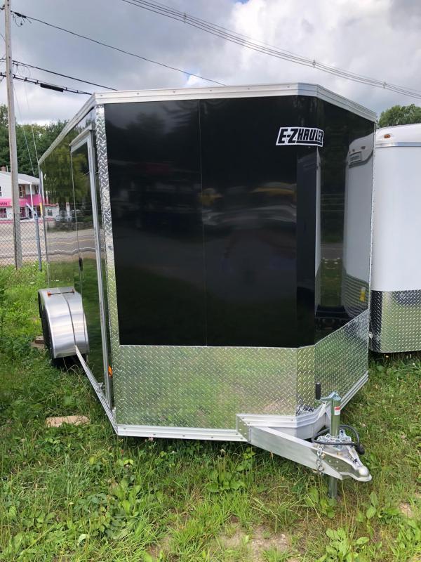 2018 EZ Hauler EZEC7X16 Enclosed Trailer w/ RAMP - BLACK 2018 EZ Hauler EZEC7X16 Enclosed Trailer w/ RAMP - BLACK