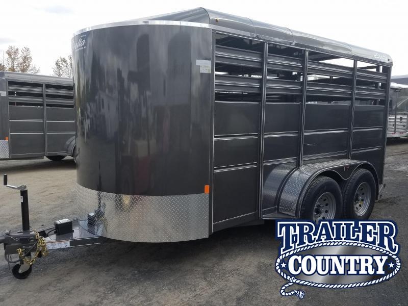 2019 Delta Manufacturing 14FT BUMPER STOCK Livestock Trailer 2019 Delta Manufacturing 14FT BUMPER STOCK Livestock Trailer