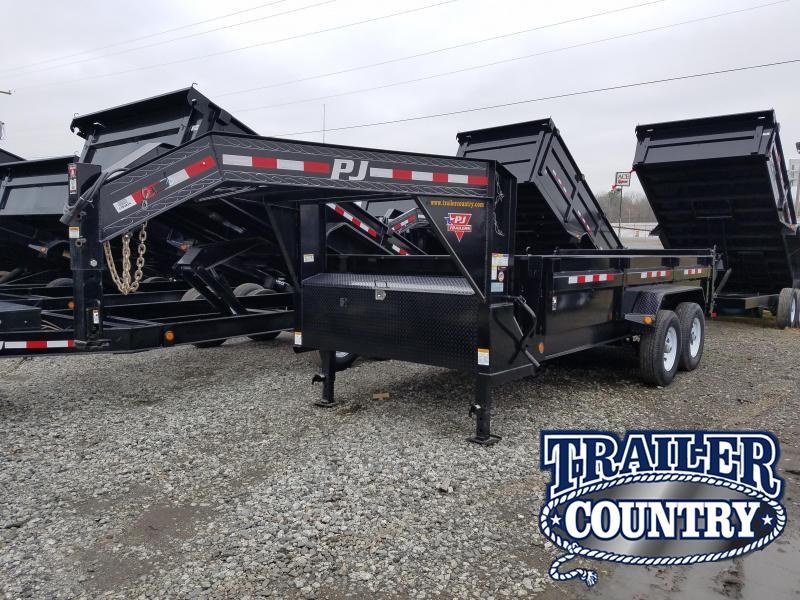 2018 PJ Trailers 83X16 LO PRO GN Dump Trailer 2018 PJ Trailers 83X16 LO PRO GN Dump Trailer