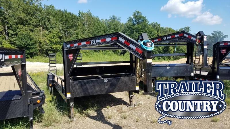 2020 PJ Trailers 24 FT GOOSENECK Equipment Trailer 2020 PJ Trailers 24 FT GOOSENECK Equipment Trailer