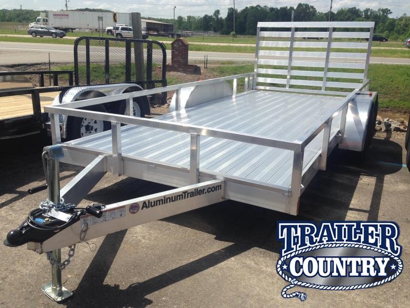 7x16 All Aluminum Utility Trailer-Torsion Axles-CLEARANCE 7x16 All Aluminum Utility Trailer-Torsion Axles-CLEARANCE