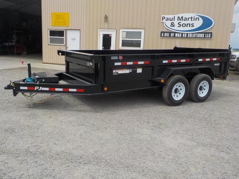 2020 PJ Trailers 14'X83" Low Pro Dump Trailer 2020 PJ Trailers 14'X83" Low Pro Dump Trailer