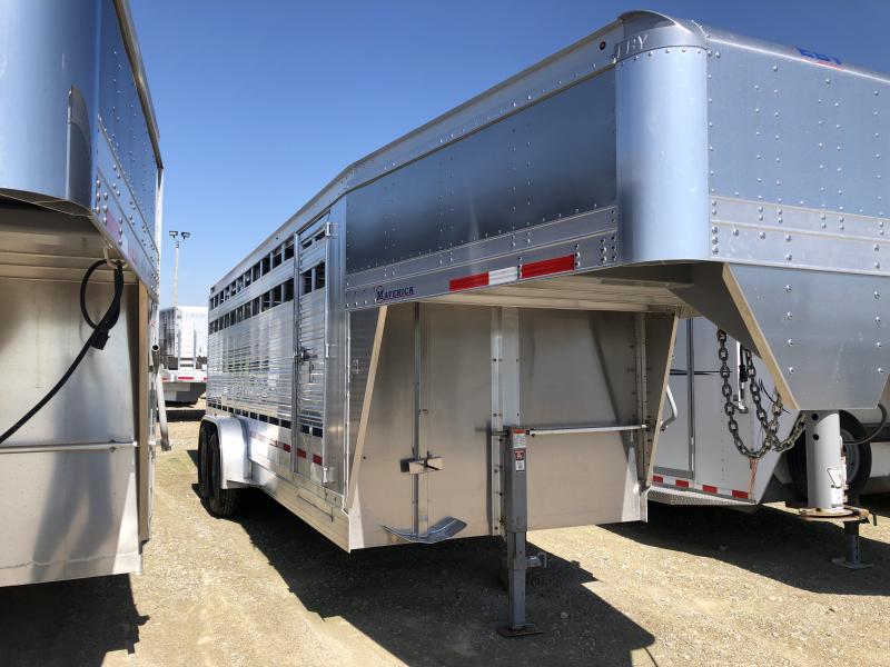 Used 2017 EBY Maverick 20' x 6'11" x 6'6" Gooseneck Used 2017 EBY Maverick 20' x 6'11" x 6'6" Gooseneck