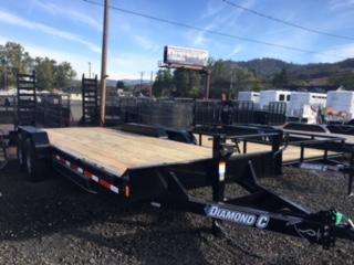 2018 Diamond C 82"x20 HD Equipment Flatbed Trailer J1194044 2018 Diamond C 82"x20 HD Equipment Flatbed Trailer J1194044