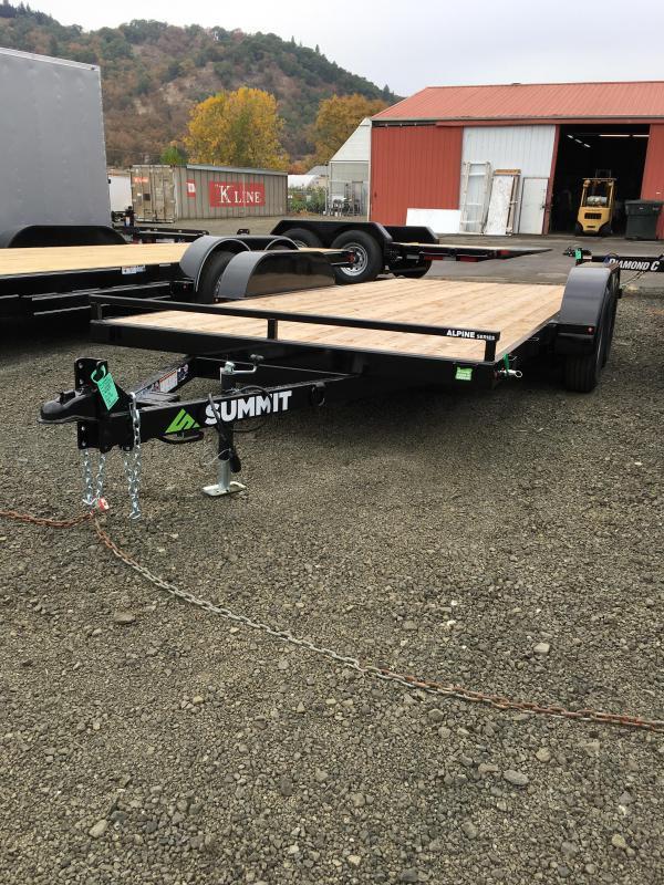 2019 Summit Alpine A716TA2 FULL TILT Flatbed Trailer K1004081 2019 Summit Alpine A716TA2 FULL TILT Flatbed Trailer K1004081