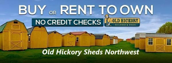 2018 Old Hickory Shed 8x12 Side Utility Shed T3115 2018 Old Hickory Shed 8x12 Side Utility Shed T3115