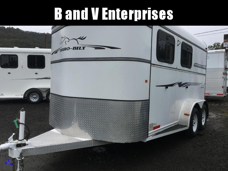 2003 Used Consignment Thuro-Bilt 2H Slant Load Horse Trailer 2003 Used Consignment Thuro-Bilt 2H Slant Load Horse Trailer