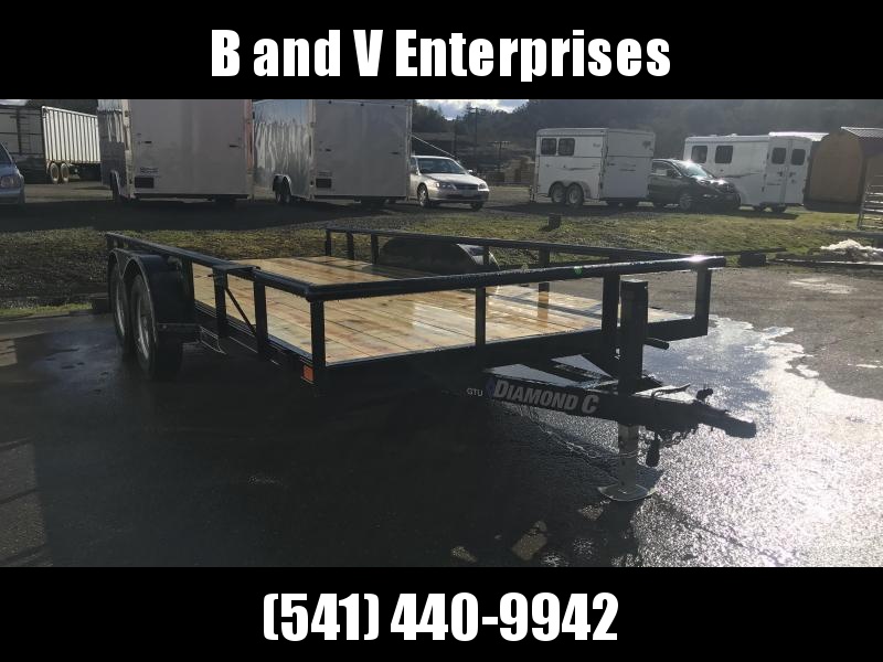 2019 Diamond C GTU235 16X83 Flatbed Toy Car Utility Trailer K1212345 2019 Diamond C GTU235 16X83 Flatbed Toy Car Utility Trailer K1212345