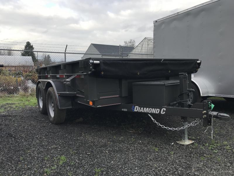 2018 Diamond C Trailers 41ED 77X10 Spread gate Dump Trailer 2018 Diamond C Trailers 41ED 77X10 Spread gate Dump Trailer