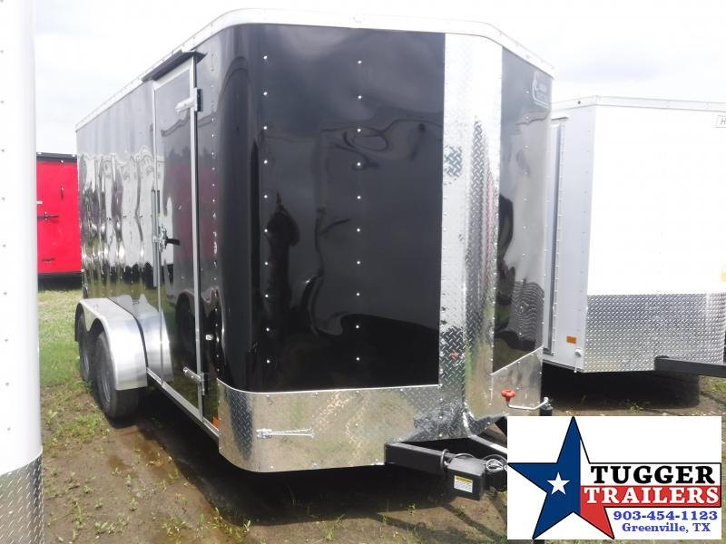 2019 Cargo Craft 7X14 14FT Black Ramp Enclosed Cargo Tandem Axle Trailer 2019 Cargo Craft 7X14 14FT Black Ramp Enclosed Cargo Tandem Axle Trailer