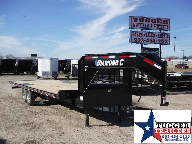 2019 Diamond C Trailers Goose Neck 13DECL 102X26 Flatbed Trailer 2019 Diamond C Trailers Goose Neck 13DECL 102X26 Flatbed Trailer