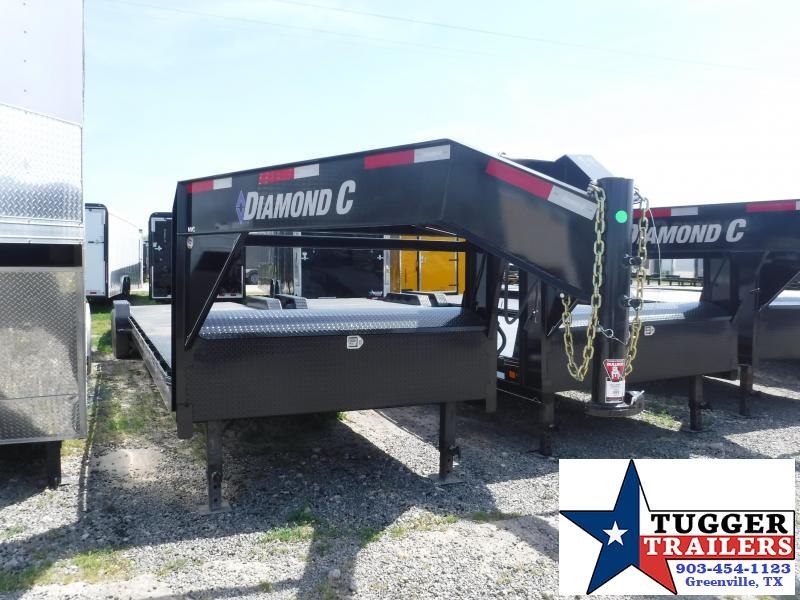 2019 Diamond C Trailers 82x36 36ft Black Open Gooseneck 2019 MVC207 Flatbed Trailer 2019 Diamond C Trailers 82x36 36ft Black Open Gooseneck 2019 MVC207 Flatbed Trailer