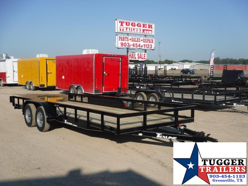 2019 TexLine 83x20 20ft Utility Open Ramp Flatbed Trailer 2019 TexLine 83x20 20ft Utility Open Ramp Flatbed Trailer