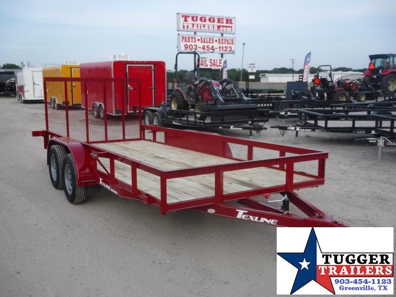 2019 TexLine 77x16 16ft Ramp Utility Flatbed Trailer 2019 TexLine 77x16 16ft Ramp Utility Flatbed Trailer