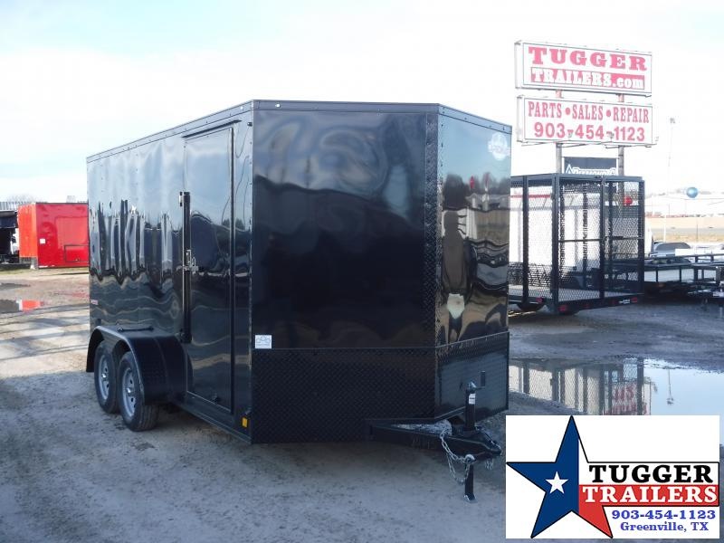2019 Cargo Mate 7 X 14 LE Black Out Tandem Axle Enclosed Cargo Trailer 2019 Cargo Mate 7 X 14 LE Black Out Tandem Axle Enclosed Cargo Trailer