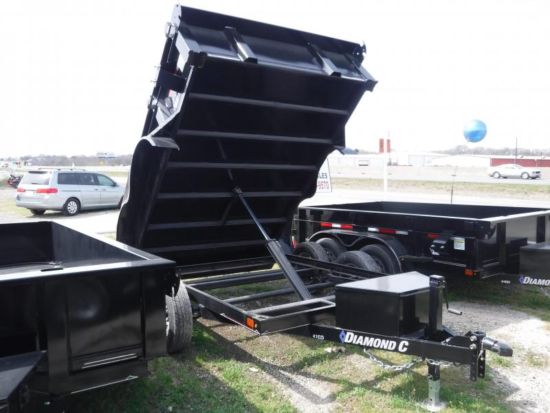 2018 Diamond C Trailers 77x10 10ft 41ED Dump Trailer 2018 Diamond C Trailers 77x10 10ft 41ED Dump Trailer
