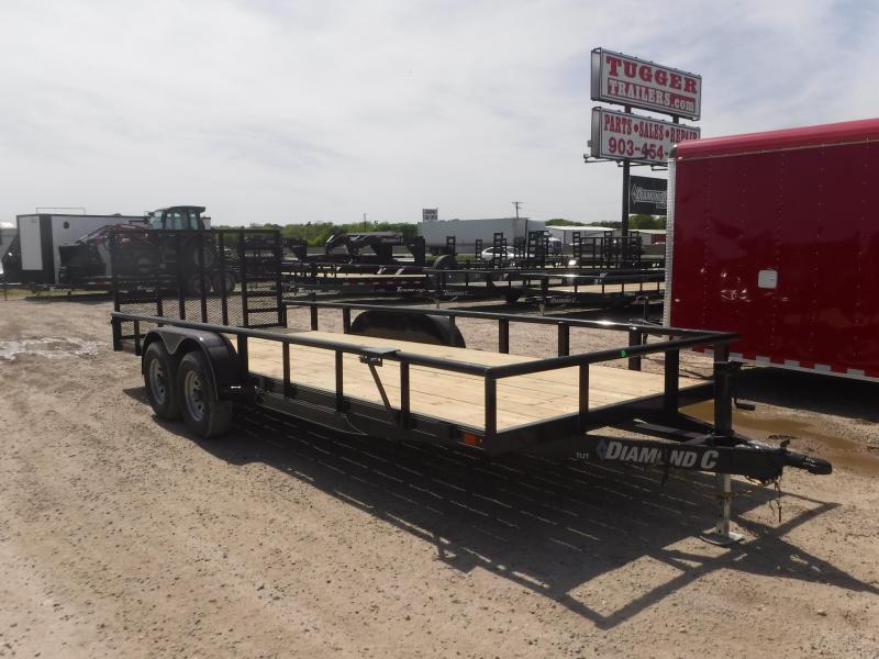 2019 Diamond C Trailers 82x20 20ft Black 2019 TUT 252 Utility Trailer 2019 Diamond C Trailers 82x20 20ft Black 2019 TUT 252 Utility Trailer