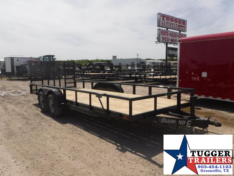 2019 Diamond C Trailers 82x20 20ft Black 2019 TUT 252 Utility Trailer 2019 Diamond C Trailers 82x20 20ft Black 2019 TUT 252 Utility Trailer