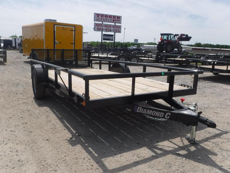 2019 Diamond C Trailers 77x14 14ft Black 2019 PSA135 Utility Trailer 2019 Diamond C Trailers 77x14 14ft Black 2019 PSA135 Utility Trailer