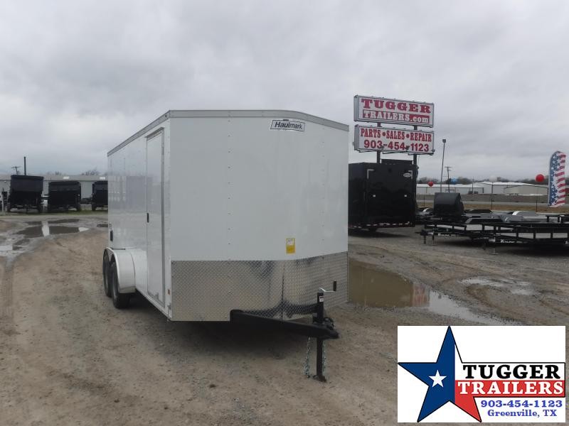 2019 Haulmark Trailers 7x16 White Enclosed Cargo Trailer 2019 Haulmark Trailers 7x16 White Enclosed Cargo Trailer