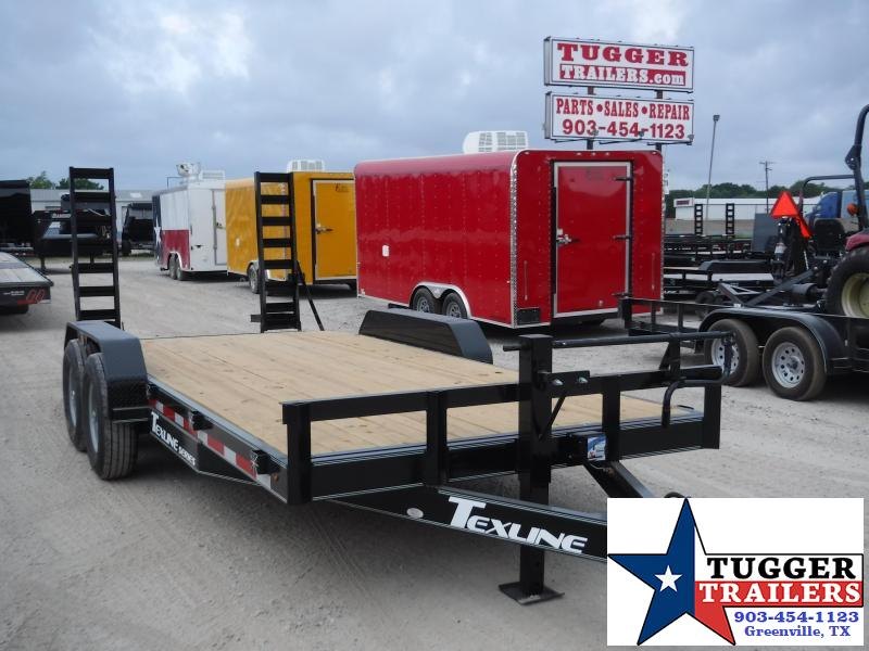 2019 TexLine 83x18 18ft Flatbed Utility Bobcat Equipment Trailer 2019 TexLine 83x18 18ft Flatbed Utility Bobcat Equipment Trailer