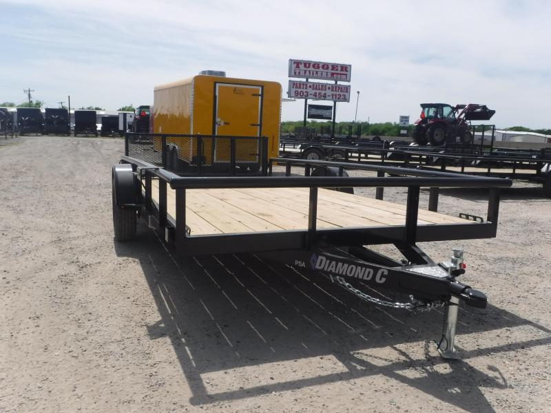 2019 Diamond C Trailers 83X14 14ft Black 2019 PSA135 Utility Trailer 2019 Diamond C Trailers 83X14 14ft Black 2019 PSA135 Utility Trailer