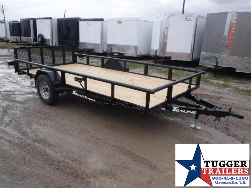 2019 TexLine 77x14 14 Stealth Utility Trailer 2019 TexLine 77x14 14 Stealth Utility Trailer