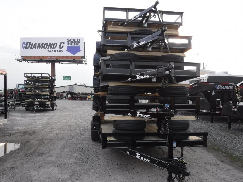 2019 TexLine 77x14 14ft Flatbed Utility Trailer 2019 TexLine 77x14 14ft Flatbed Utility Trailer