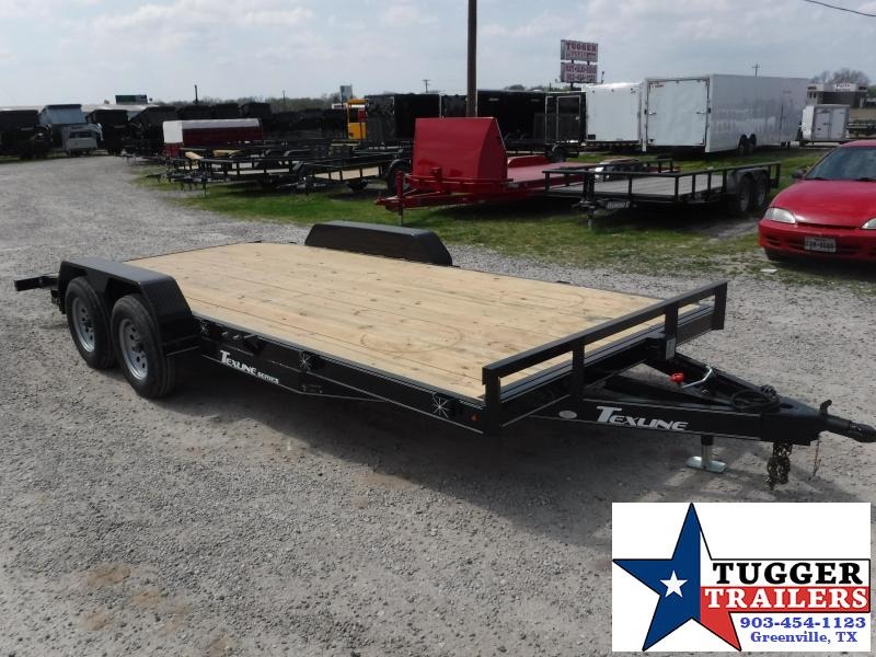 2018 TexLine 83x16 16ft Deluxe Flatbed Tow Car / Racing Trailer 2018 TexLine 83x16 16ft Deluxe Flatbed Tow Car / Racing Trailer