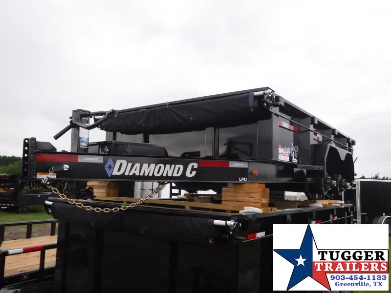 2019 Diamond C Trailers 82x12 12ft 2019 Black Dump LPD 207 Dump Trailer 2019 Diamond C Trailers 82x12 12ft 2019 Black Dump LPD 207 Dump Trailer