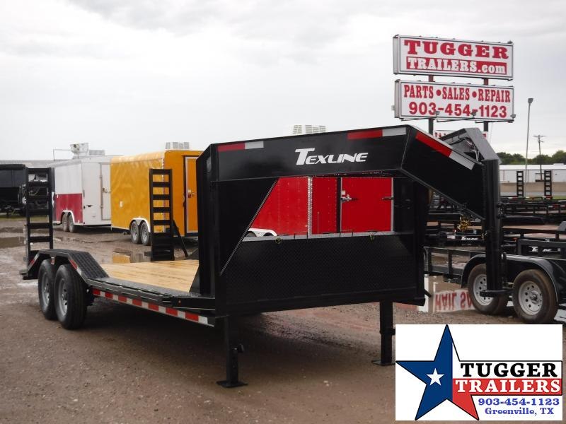 2019 TexLine 83x20 20ft Gooseneck Equipment Utility Flatbed Trailer 2019 TexLine 83x20 20ft Gooseneck Equipment Utility Flatbed Trailer