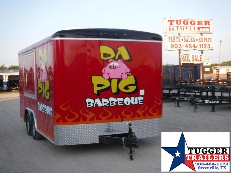 2016 Cargo Mate 8.5x16 16ft Food Street Taco BBQ Vending / Concession Trailer 2016 Cargo Mate 8.5x16 16ft Food Street Taco BBQ Vending / Concession Trailer