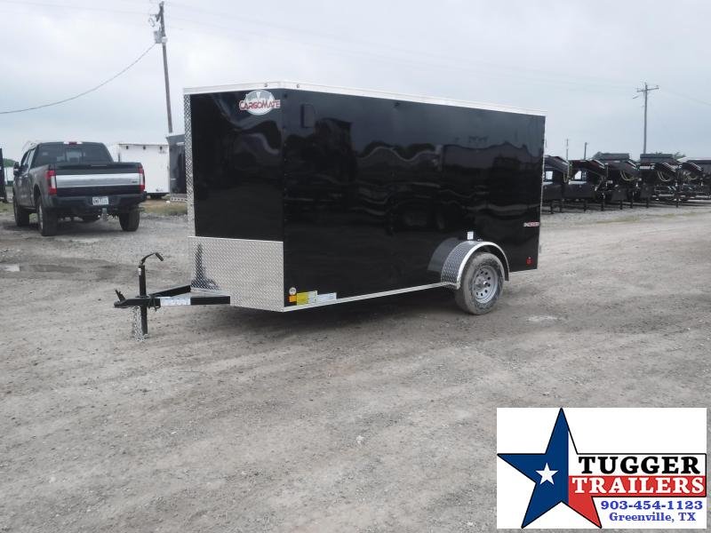 2020 HAIL SALE! Cargo Mate 6X12 12FT E-V Black Double Door Single Axle Enclosed Cargo Trailer 2020 HAIL SALE! Cargo Mate 6X12 12FT E-V Black Double Door Single Axle Enclosed Cargo Trailer