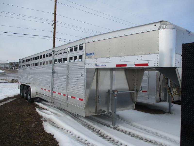 2019 EBY Maverick Livestock Trailer 7 X 30 2019 EBY Maverick Livestock Trailer 7 X 30