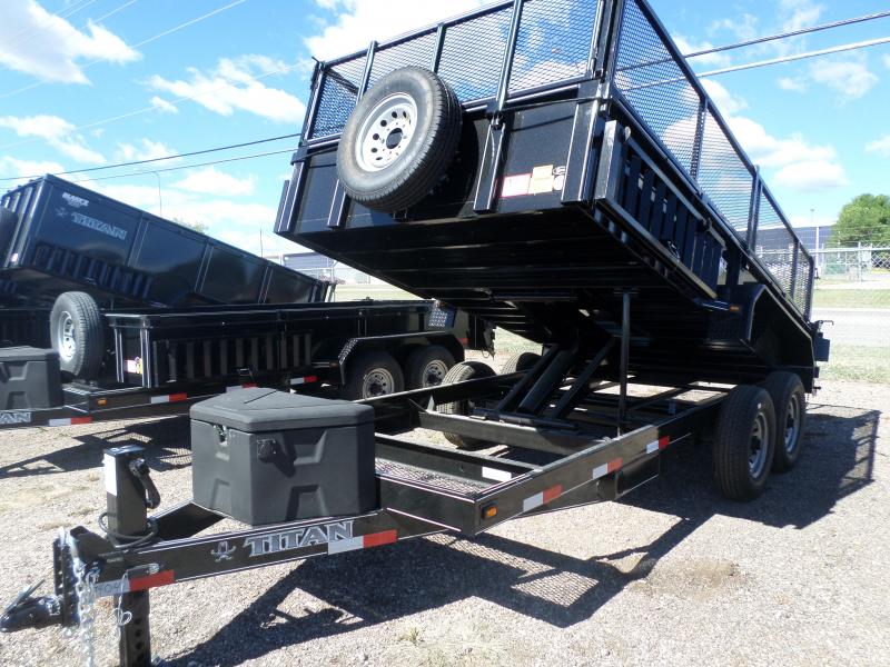 2018 Titan Trailers Dump Trailer 82" X 14 2018 Titan Trailers Dump Trailer 82" X 14