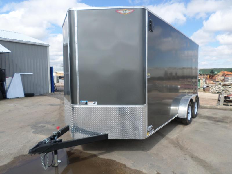 2018 H and H Trailer Cargo Enclosed Cargo Trailer 7 X 16 2018 H and H Trailer Cargo Enclosed Cargo Trailer 7 X 16