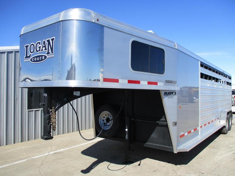 2018 Logan Coach Stock Combo Trailer 7 X 24 2018 Logan Coach Stock Combo Trailer 7 X 24