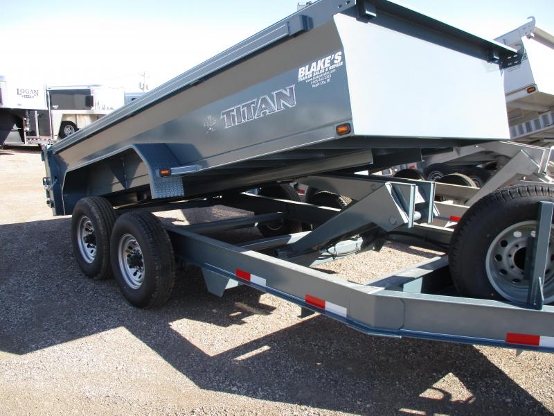2018 Titan Trailers Dump Trailer 86 X 14 2018 Titan Trailers Dump Trailer 86 X 14