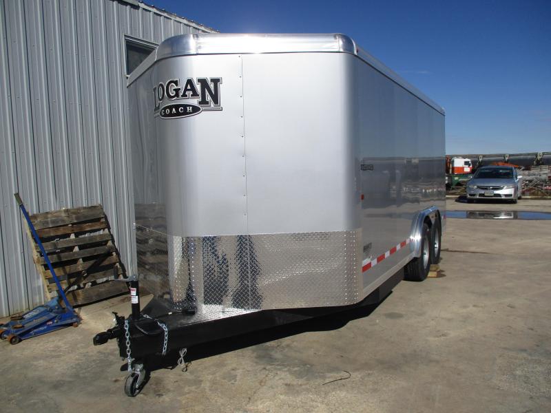 2019 Logan Coach Contractor Enclosed Cargo Trailer 8 X 16 2019 Logan Coach Contractor Enclosed Cargo Trailer 8 X 16