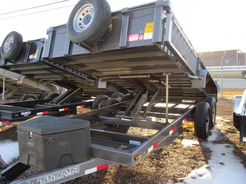 2018 Titan Trailers Dump Trailer 82" X 14 2018 Titan Trailers Dump Trailer 82" X 14