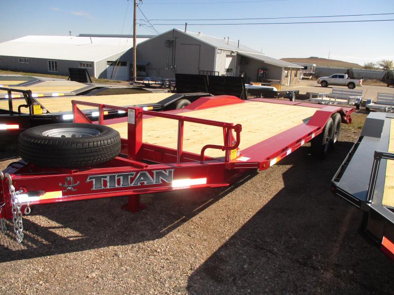 2019 Titan Trailers Lo Glide Flatbed Trailer 2019 Titan Trailers Lo Glide Flatbed Trailer