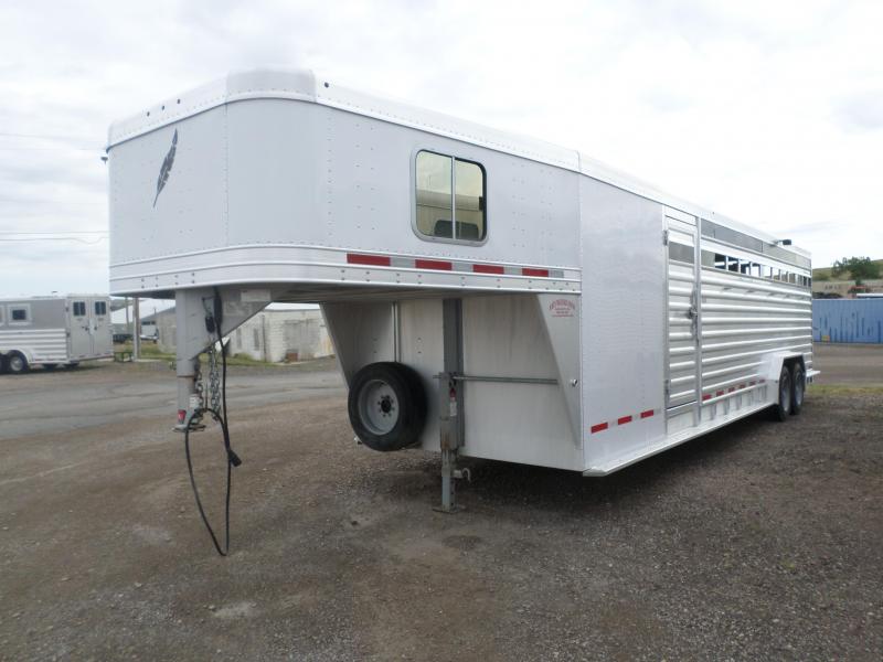 2012 Featherlite Stock Combo Livestock Trailer 2012 Featherlite Stock Combo Livestock Trailer
