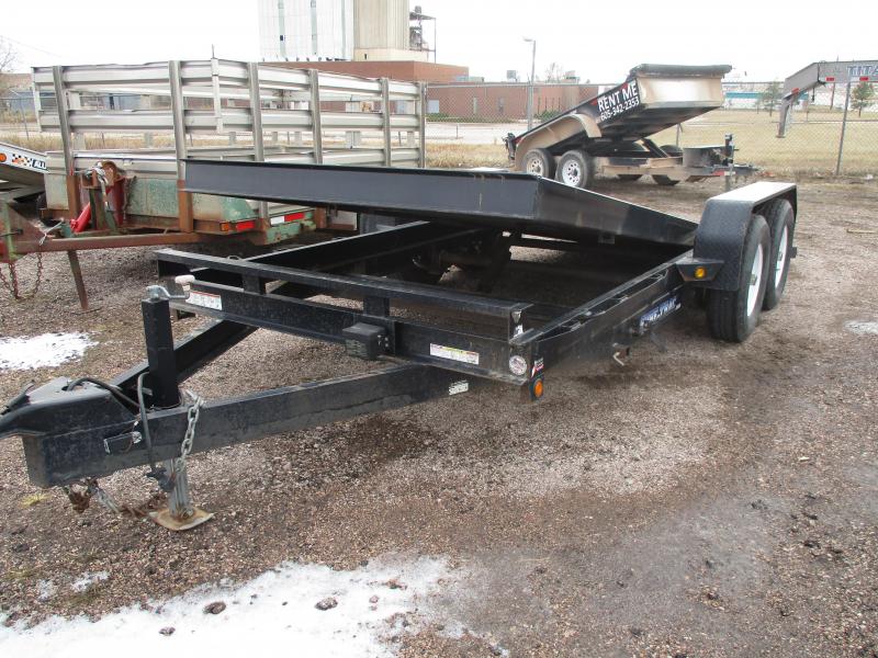 2012 Sure-Trac Tilt Bed Flatbed Trailer 82 X 16 2012 Sure-Trac Tilt Bed Flatbed Trailer 82 X 16