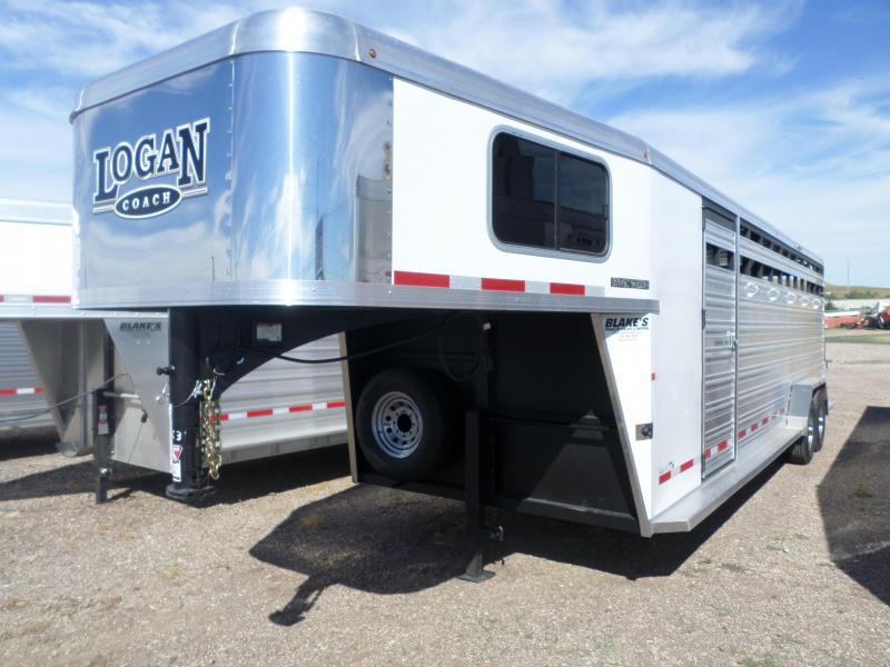 2019 Logan Coach Stock Combo Trailer 7 X 24 2019 Logan Coach Stock Combo Trailer 7 X 24