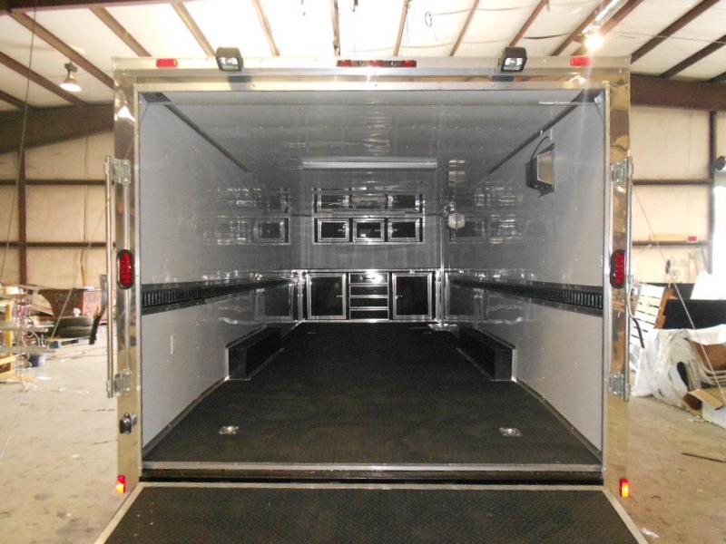 enclosed cargo trailer over