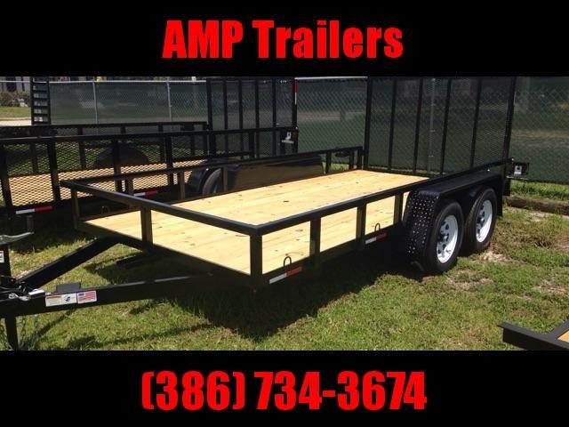 2019 AMP Trailers 76x16 Tandem Axle Utility Trailer 2019 AMP Trailers 76x16 Tandem Axle Utility Trailer