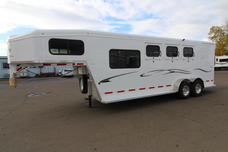 2019 Trails West Classic 3 Horse Comfort Package Trailer - Side Tack 2019 Trails West Classic 3 Horse Comfort Package Trailer - Side Tack