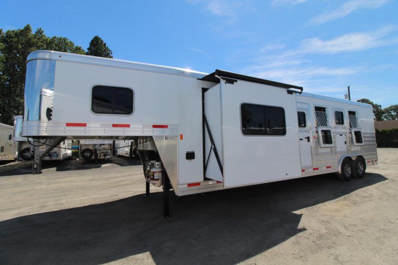 2019 Exiss Endeavor 8410 - 10ft SW Living Quarters 4 Horse Trailer 2019 Exiss Endeavor 8410 - 10ft SW Living Quarters 4 Horse Trailer