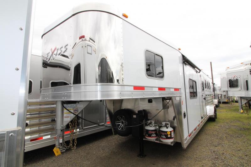 2018 Exiss 7410 10' SW LQ with Slide Out - 4 Horse All Aluminum Trailer - 7'8" Tall - Power Awning - Aluminum Wheels - Easy Care Flooring - PRELIMINARY PHOTOS 2018 Exiss 7410 10' SW LQ with Slide Out - 4 Horse All Aluminum Trailer - 7'8" Tall - Power Awning - Aluminum Wheels - Easy Care Flooring - PRELIMINARY PHOTOS