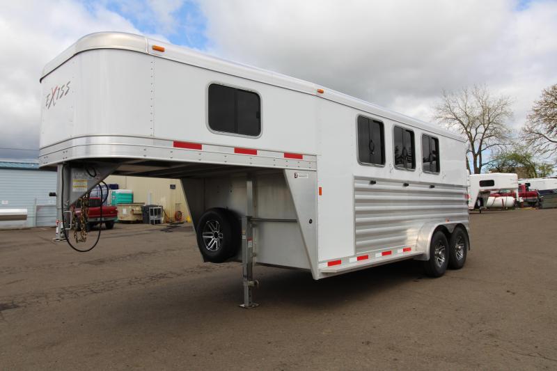 2016 Exiss 7300 Gooseneck Horse Trailer All Aluminum 2016 Exiss 7300 Gooseneck Horse Trailer All Aluminum